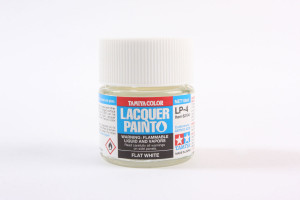 Lacquer Mini, LP-4, Flat White Lacquer Mini, LP-4, Flat White