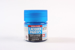 Lacquer Mini, LP-68, Clear Blue Lacquer Mini, LP-68, Clear Blue