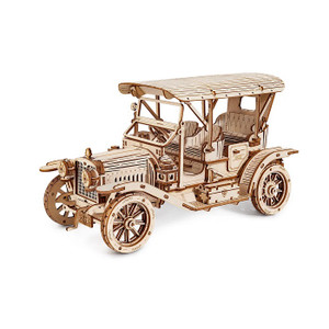 Vintage Car Mechanical Wood Model Vintage Car Mechanical Wood Model