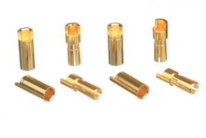 5.5mm Bullet Connectors (4pr) 5.5mm Bullet Connectors (4pr)