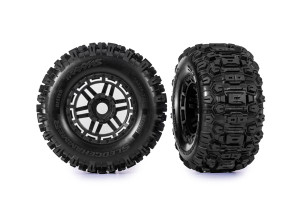 1/8 Belted Sledgehammer Wheels & Tires: MAXX 1/8 Belted Sledgehammer Wheels & Tires: MAXX