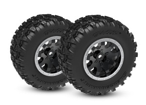 Sledgehammer Rear Wheels & Tires: MINI-MAXX Sledgehammer Rear Wheels & Tires: MINI-MAXX