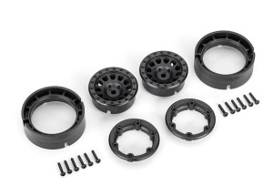 Wheels, 1" Method Race, Black Beadlock Wheels, 1" Method Race, Black Beadlock