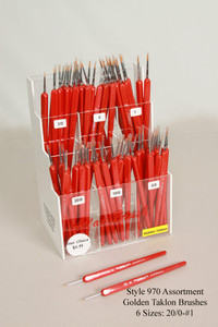 #0 Golden Taklon Brush