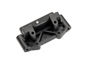 2WD Front Bulkhead: BLACK