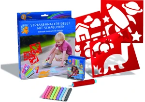Chalk Adventure Stencil Set