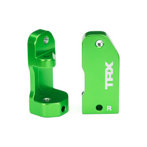 Caster Blocks 30 Degree Aluminum: GREEN Caster Blocks 30 Degree Aluminum: GREEN