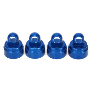 Shock Caps, Aluminum: BLUE Shock Caps, Aluminum: BLUE