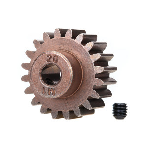 Gear, 20T M1 Pinion, 5mm Shaft Gear, 20T M1 Pinion, 5mm Shaft