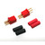 Connector, Micro Deans, 2NPR Red Non Polarized Connector, Micro Deans, 2NPR Red Non Polarized