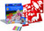Chalk Adventure Stencil Set