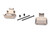 Stainless Axle Skid Plates: TXC-4M
