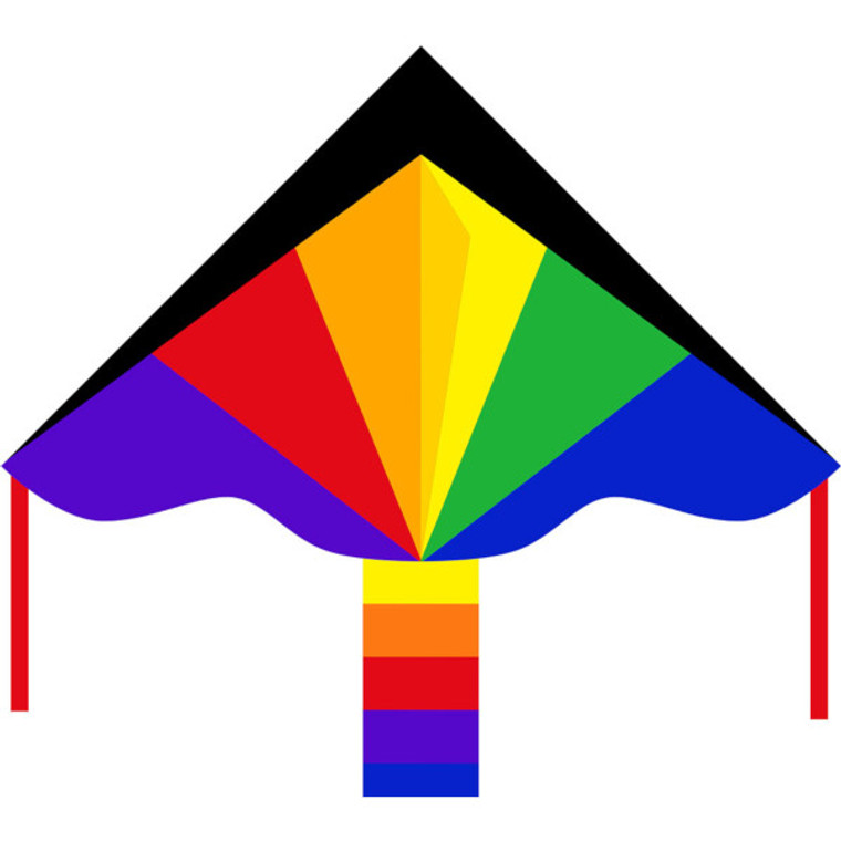 Simple Rainbow 120cm Kite