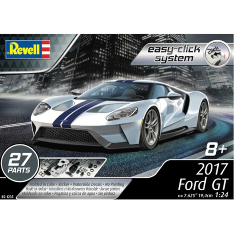 2017  Ford GT: SNAP plastic model kit.