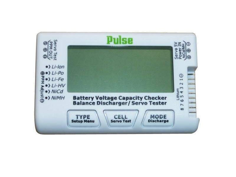 Battery Cell Checker/Balancer/Servo Tester