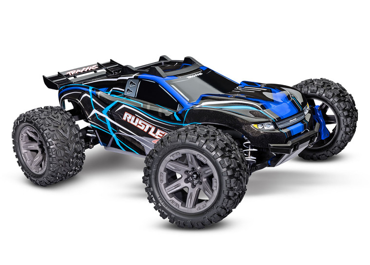 Rustler 4X4 BL-2S Brushless: BLUE