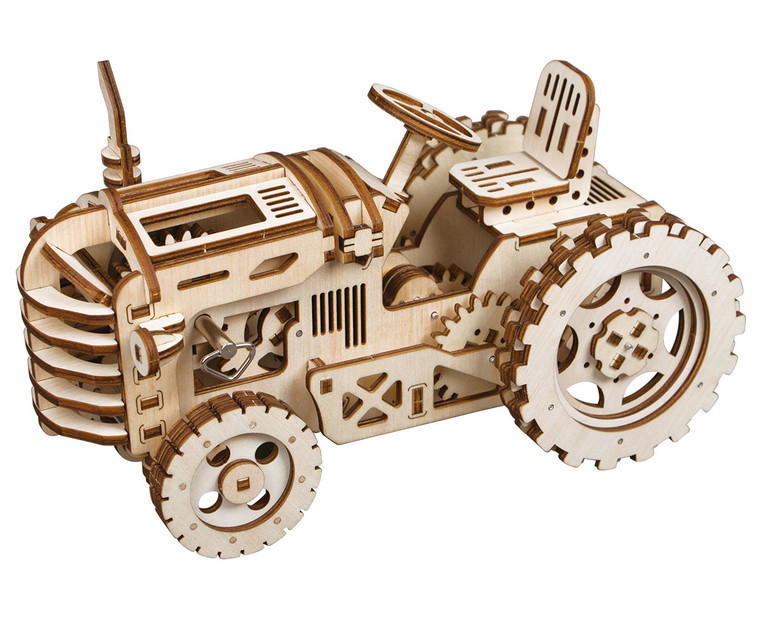 Tractor Mechanical Wood Model