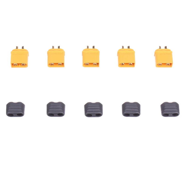 XT60 Male Connectors (5pc)