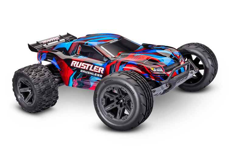 Rustler 2WD Brushless: RED