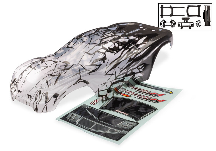 Rustler 4X4 Clipless ProGraphix Body