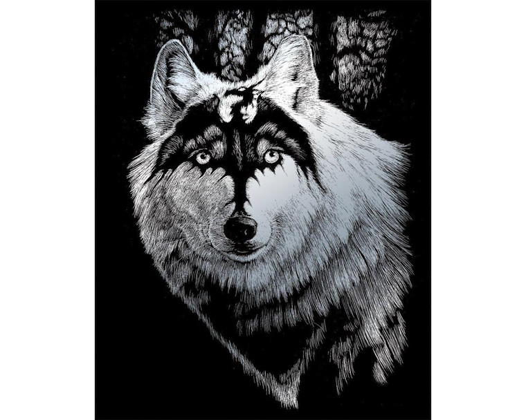 Engraving, Dragon Wolf: SILVER