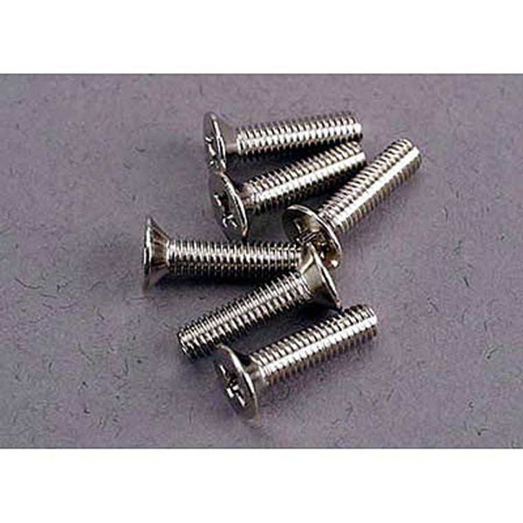 Screws, 3x12mm Countersunk (6)