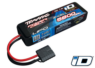 2S 5800mAh 25C LiPo: ID - King Kong Hobbies