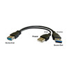 USB 3.0 Power Injector Adapter Cable with up to 5Gbps Data Transfer