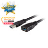 Pro AV/IT Integrator Series™ Plenum Active USB 3.0 A Male to Female USB Extension Cable with Booster(s) 25ft