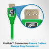MicroFlex™ Pro AV/IT Integrator Series™ Certified Ultra High Speed 8K 48G HDMI Cable with ProGrip™ Green 6ft
