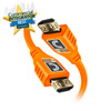 MicroFlex™ Pro AV/IT Integrator Series™ Certified Ultra High Speed 8K 48G HDMI Cable with ProGrip™ Orange 9ft