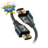 MicroFlex™ Pro AV/IT Integrator Series™ Certified Ultra High Speed 8K 48G HDMI Cable with ProGrip™ Jet Black 4.5ft