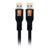 Pro AV/IT Integrator Series™ Certified Ultra-Flexible USB 3.0 (3.2 Gen1) 5G USB-A Male to USB-A Male Cable 10ft