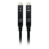 Back of 32.8ft 10G 4K Active Optical Plenum USB-C Cable