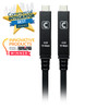 Front of 32.8ft 10G 4K Active Optical Plenum USB-C Cable