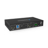 Back of Pro AV/IT Integrator Series™ 2x1 4K60Hz HDMI/USB-C KVM Switcher with USB 3.2 Hub, PD Charging, Audio Extraction & RS232 Control