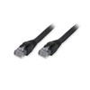 Pro AV/IT TAA Compliant Series™ CAT6A Shielded Patch Ethernet Cable Black 10ft