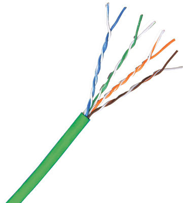 Cat 5e UTPケーブル 300m 薄緑系 TPCC5 0.5mm X 4P ワカクサ JP Cat5e LANケーブル JAPPY 300m 若草色