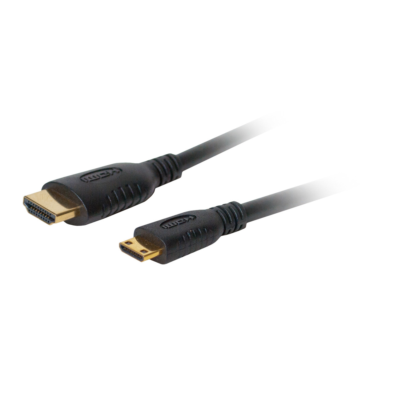 Comprehensive Standard Series High Speed A To Mini Cable Black 18 inches