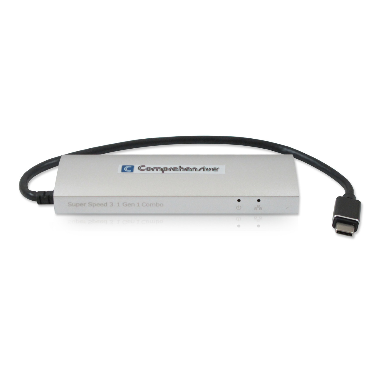 USB Hub with Gigabit Ethernet RJ45, USB 3.0 Aluminum Adapter