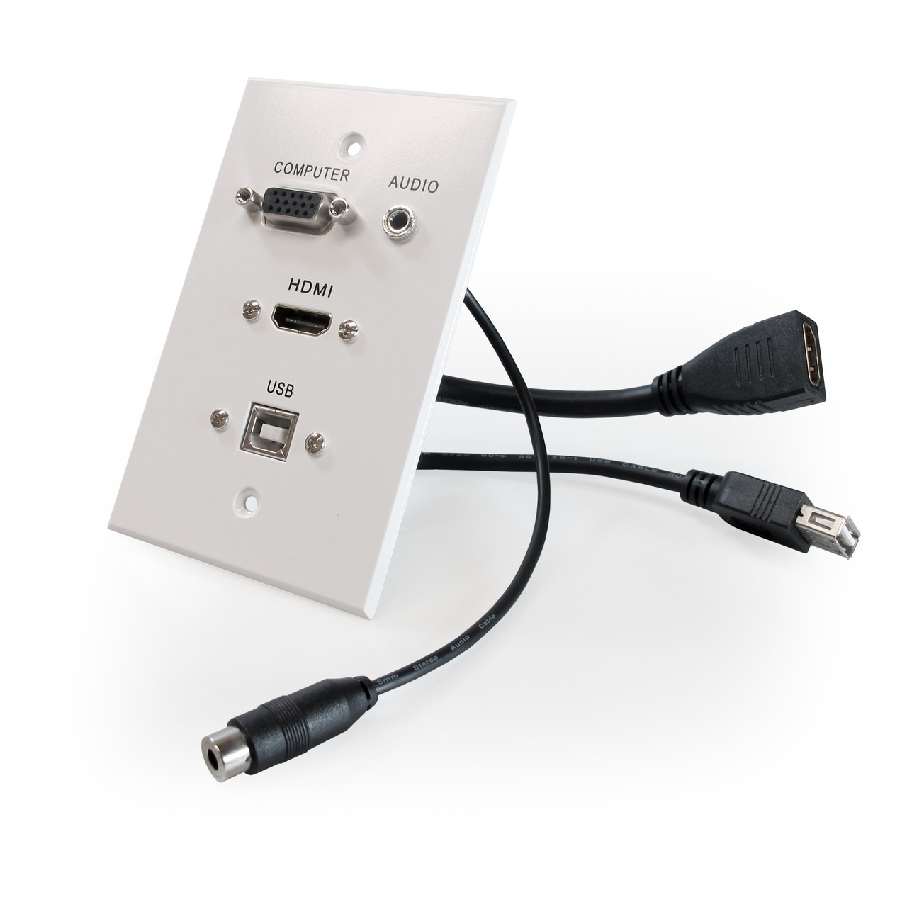 Mini DP Display Port to HDMI VGA 3.5mm Audio Adapter Cable