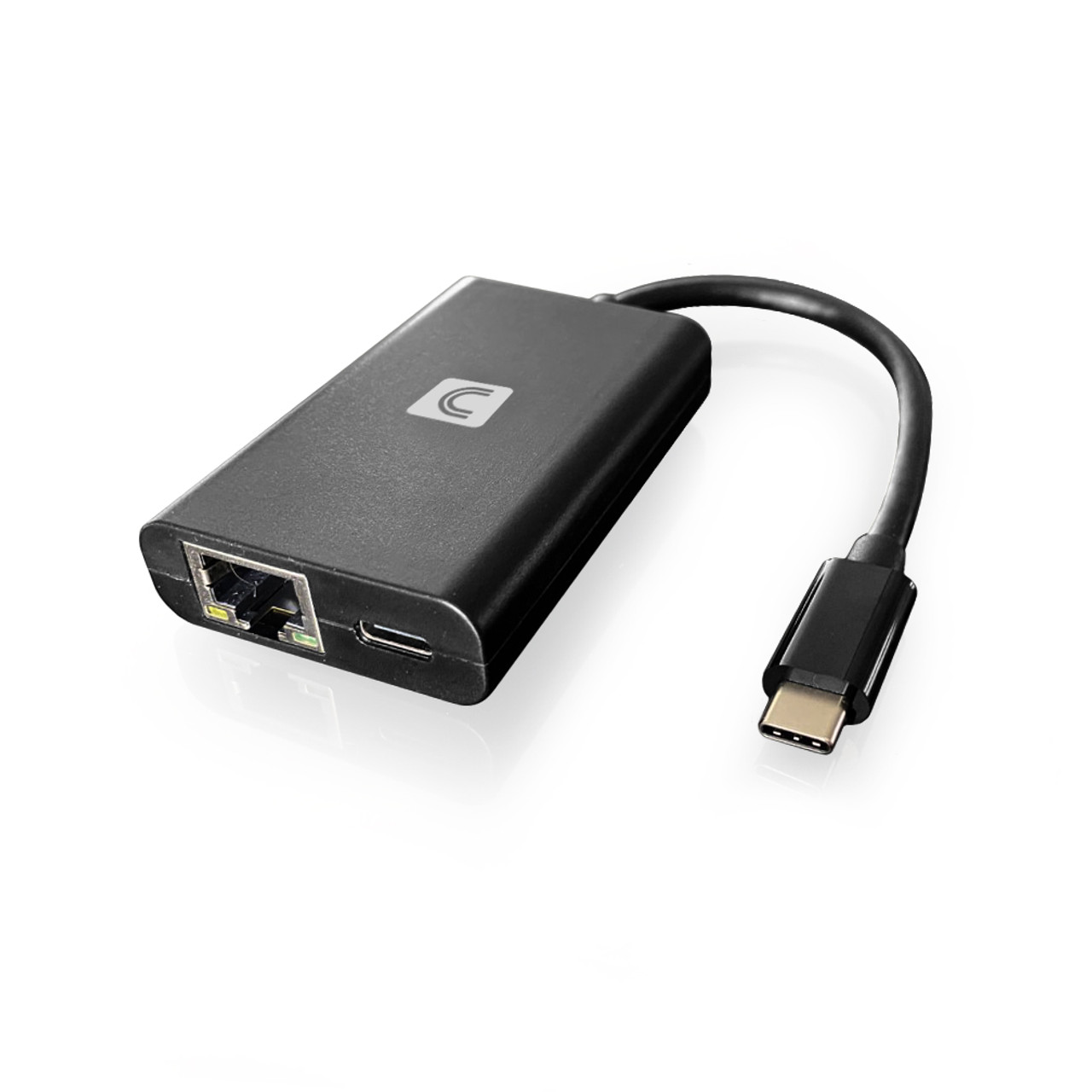 Adaptateur USB-A mâle vers Ethernet RJ45 fem.