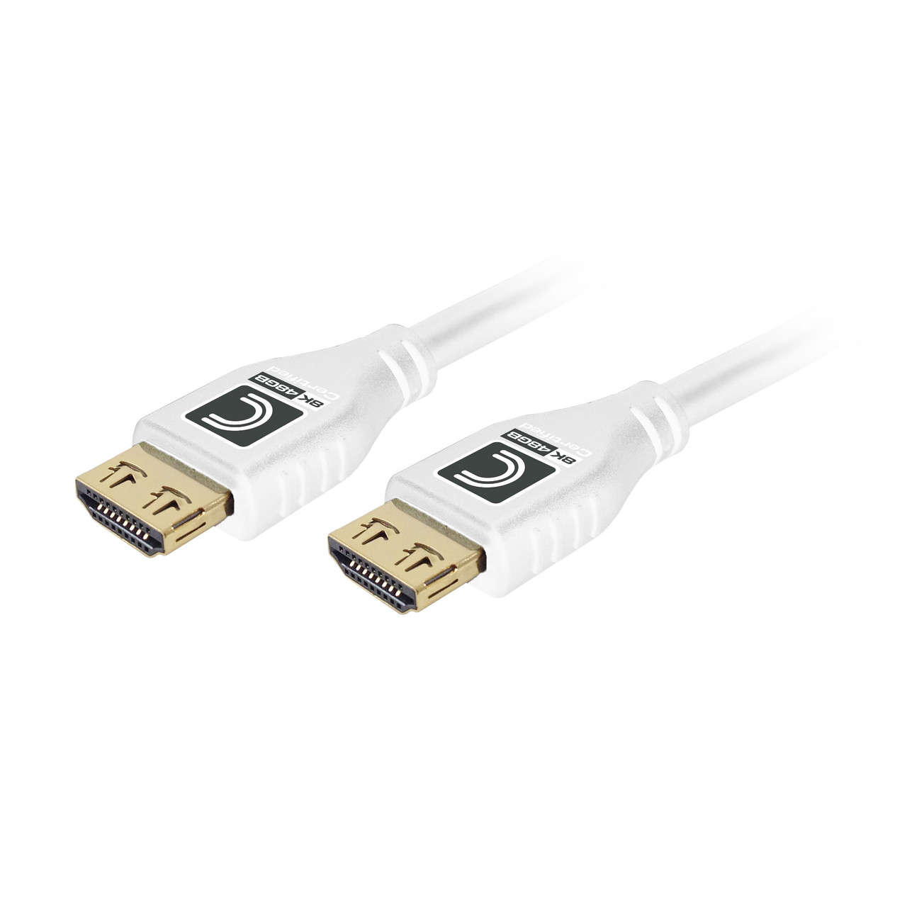 Hyperfast White - 8K HDMI 2.1 Cable in Soft CL3 Rated Wire