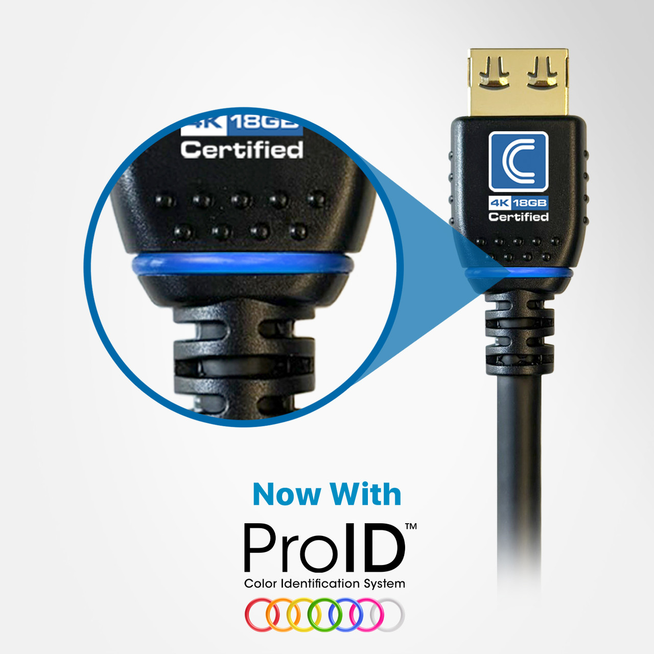 NanoFlex™ Pro AV/IT Integrator Series™ Certified 4K 18G High Speed HDMI Cable Jet Black