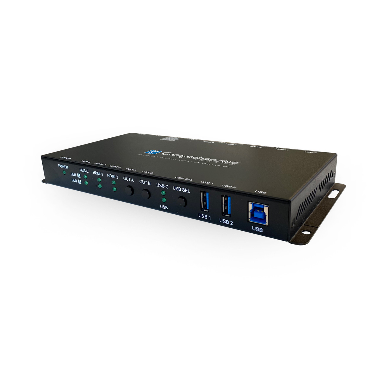 Cable Matters 4 Port USB 3.0 Switch Hub/KVM Switch, USB Switcher for 4  Computers and USB Peripherals - Button or Wireless Remote Control Swapping  