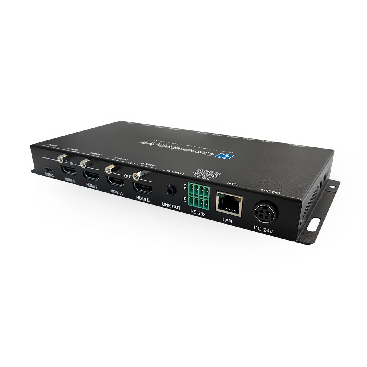 16-Ports 4K 60Hz HDMI KVM-Switch, RS232/ LAN Port Control with 4