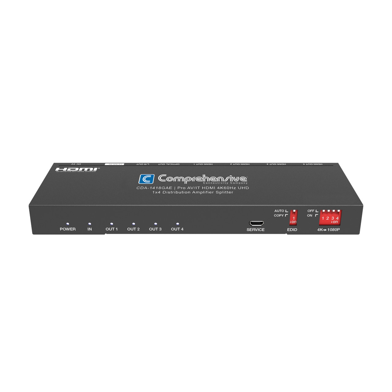 Pro AV/IT Integrator Series™ HDMI 4K60Hz UHD 1x4 Distribution