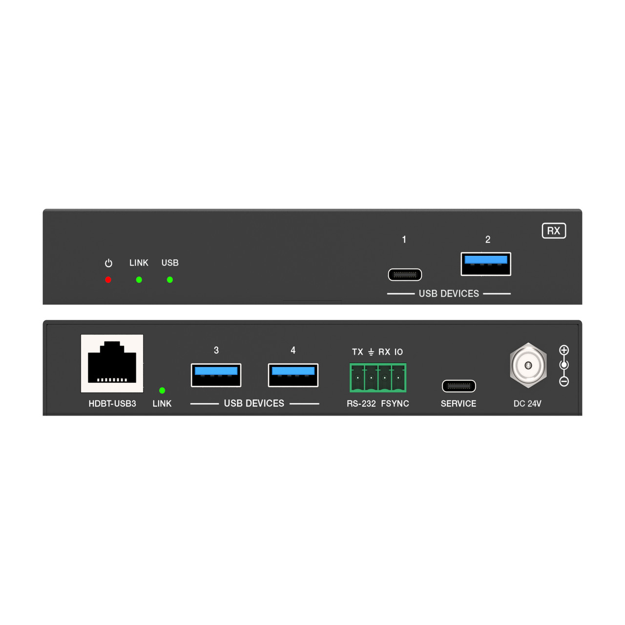 Pro AV/IT Integrator Series™ 7 Port SuperSpeed 5Gbps USB Extender