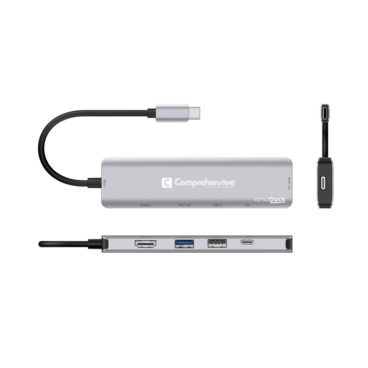 VersaDock™ USB-C 4K Portable Laptop Docking Station with HDMI, USB