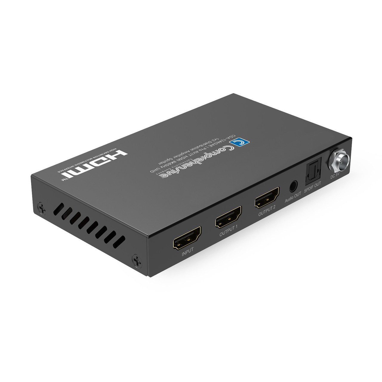 Pro AV/IT HDMI 8K60Hz UHD 1x2 Distribution Amplifier Splitter with